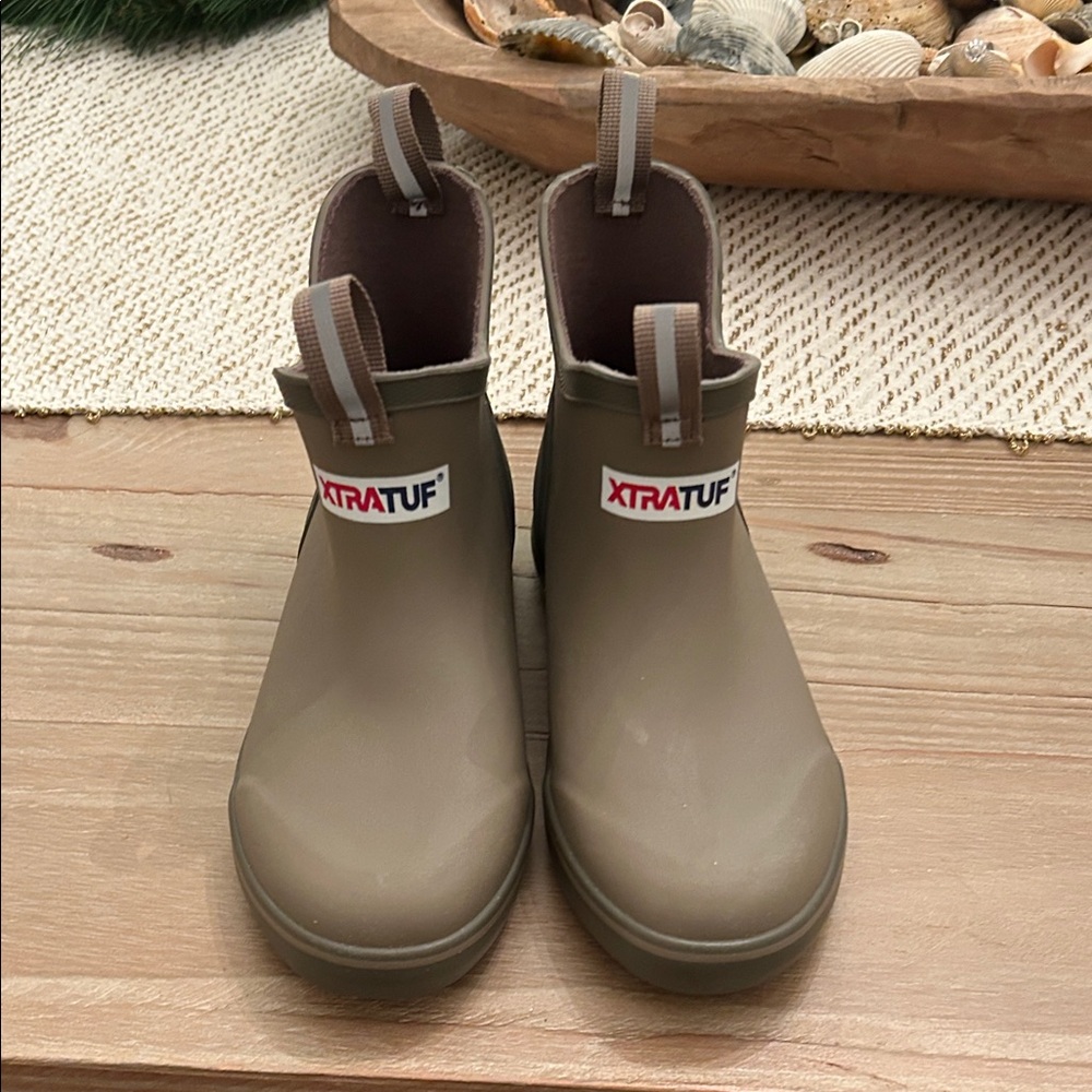 XTRATUF Brown Ankle Boots
